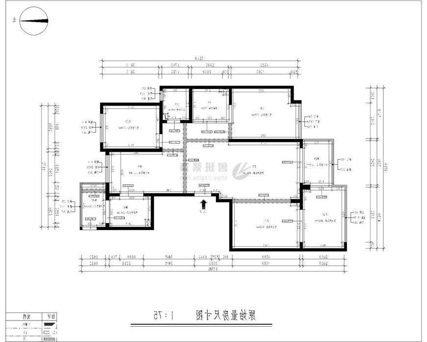 外滩壹号小区,新中式风格,户型图